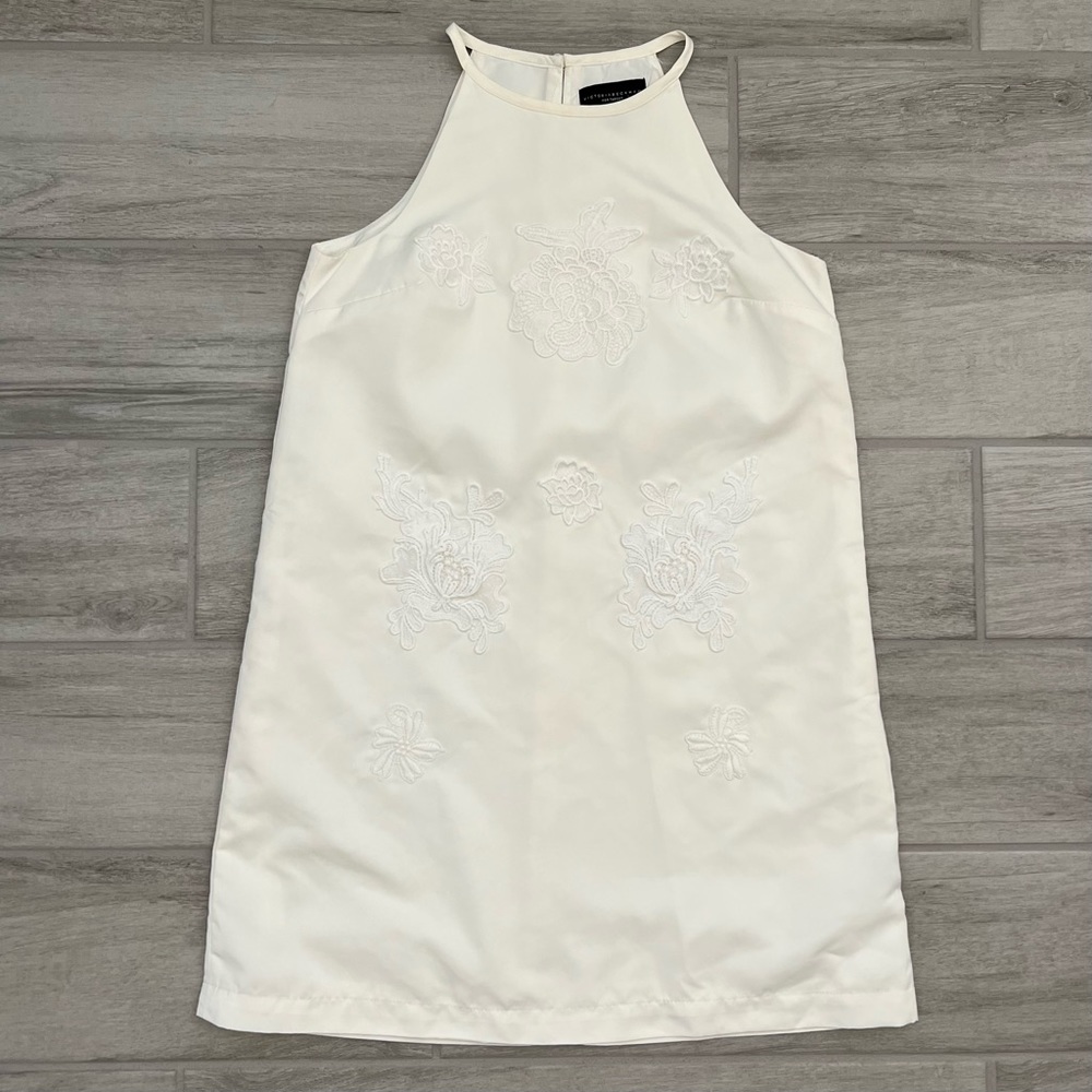 Victoria Beckham for Target Girls' High Neck Floral Appliqué